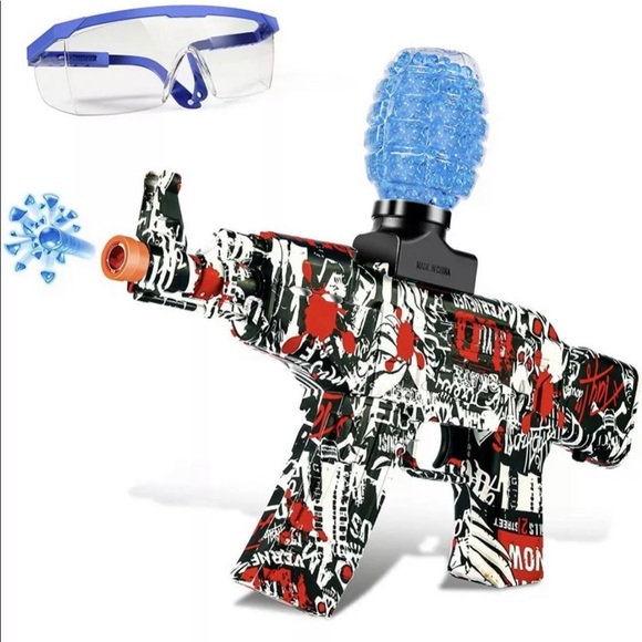 Other - Anstoy Electric Gel Ball Blaster AEG AKM-47 (Red) ECO